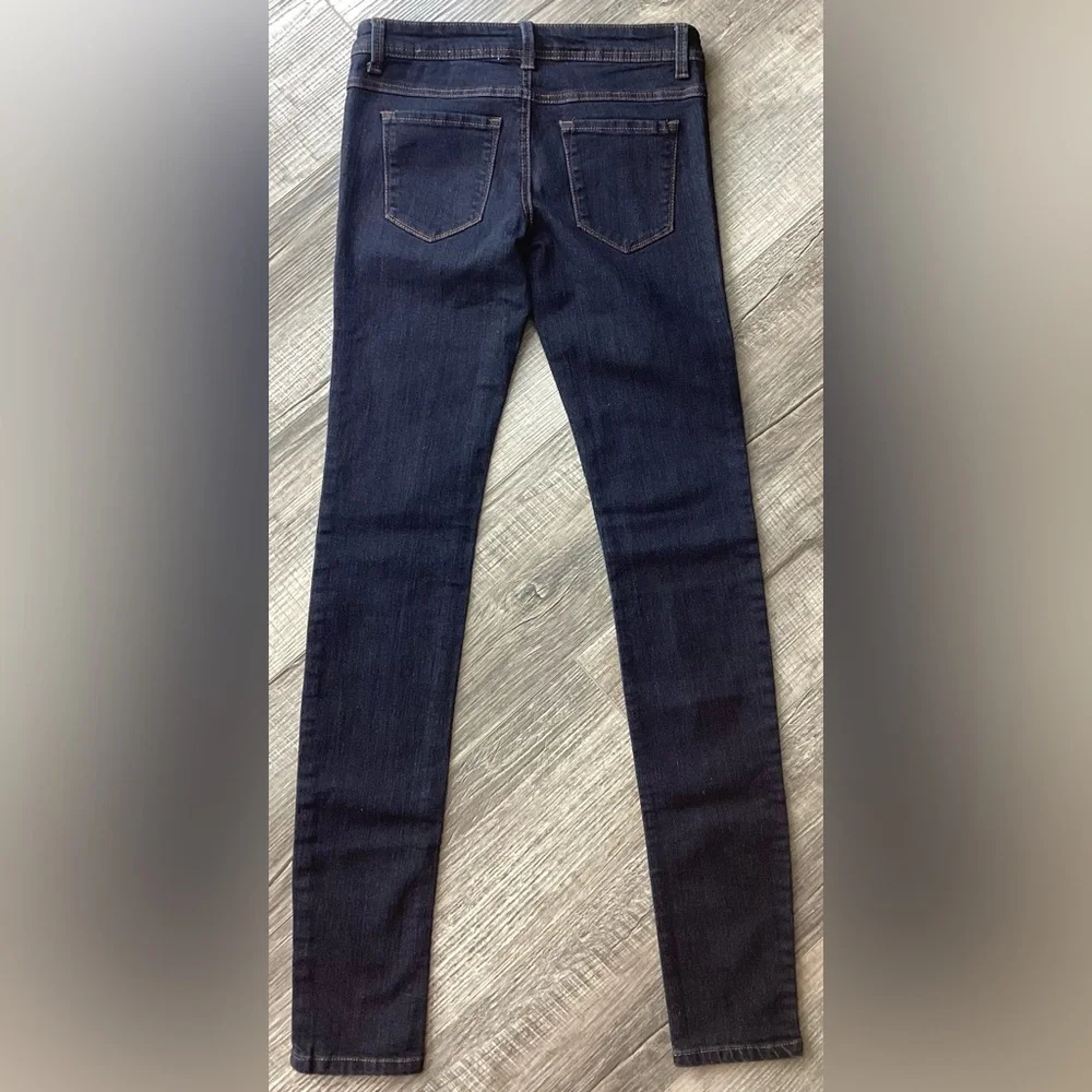 Blue Asphalt Juniors Size 7 Long Skinny Jeans - Picture 4 of 4